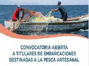 La Costa - Convocatoria Abierta a Propietarios de Embarcaciones de Pesca Artesanal
