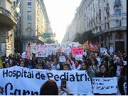 HOY:  De Congreso a Plaza de Mayo: marcha en defensa del Garrahan y de la salud pública, y en contra del ajuste criminal de Milei