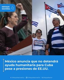 México anuncia que no detendrá ayuda humanitaria para Cuba pese a presiones de EE.UU.