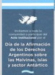 Aguas Verdes- Acto por el Día de la Afirmación de los Derechos Argentinos 
