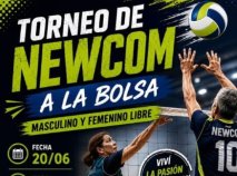 El  sábado 20 se realizará un Torneo solidario de Newcom “A la Bolsa”
