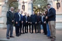 NACIÓ LA LIGA DE INTENDENTES Un grupo de intendentes del peronismo busca ser la cuarta pata de la mesa de negociación
