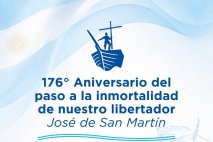 La Costa conmemorará el 176° aniversario del paso a la inmortalidad del General San Martín